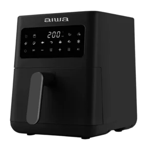 Freidora eléctrica Aiwa AWFK45 1.350 watts 4.5 Litros 220 - 240 V ~ 50 60 Hz - Negra Gris