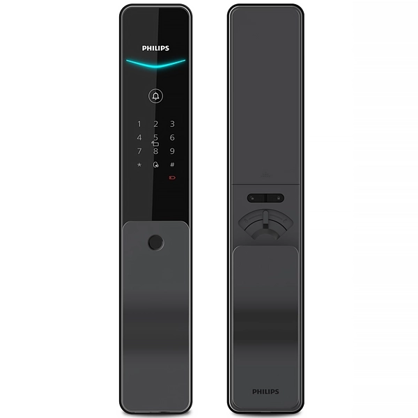 Cerradura Electrónica para Puerta Philips EasyKey 8000 Series DDL801-5HBS - Gris