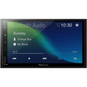 Multimídia Receiver Pioneer DMH-A375BT de 7" con USB Bluetooth Rádio - Negro
