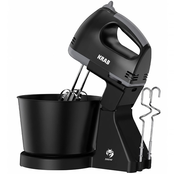 Mezclador de cangrejos KBBB30 300 vatios 7 velocidades 220 V ~ 50 60 Hz - Negro