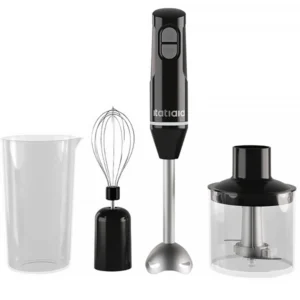 Mezclador Itatiaia MXITA2MIDA 200 vatios Mezclador Fuê Procesador de alimentos 220V ~ 50 60Hz - Plata Negro