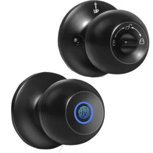 Cerradura Electrónica para Puerta Satellite SL-68 - Negra
