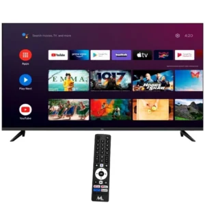 Smart TV QLED 55" Mtek MKQ55FSGU 4K Ultra HD Google TV Wi-Fi Bluetooth con convertidor digital