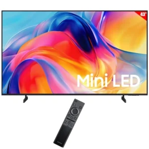 Smart TV LED 43" Samsung Mini LED M70H Clase UN43M70HAG 4K Ultra HD Tizen Wi-Fi Bluetooth con convertidor digital