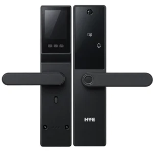 Cerradura Electrónica para Puerta HYE K10 con Cámara - Negra
