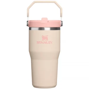 Botella térmica Stanley The IceFlow Flip Straw Tumbler 591 ml - Champagne