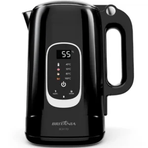 Hervidor eléctrico Britânia BCH17D 1.250 watts 1.7 Litros 127V ~ 60Hz - Negro Plata