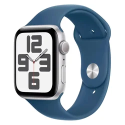 Apple Watch SE 2 MXER3LL/A Funda Aluminio 44mm Plata - Deportiva Azul M/L