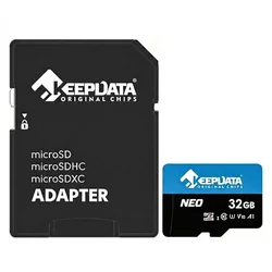 Tarjeta de Memoria Micro SD Keepdata Neo 32GB 95Mbs - KDMSDC10U1V10A1-32G