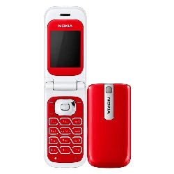 Celular Nokia Flip 2505 RM-307 Dual SIM Pantalla 1.8"- Rojo