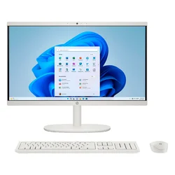 Desktop All In One HP 22-DG0003W 21.5" Intel N200 128GB SSD 8GB RAM - Blanco