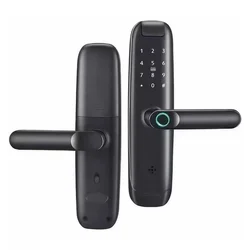 Cerradura Digital Biométrica Satellite SL-75 - Negra