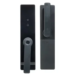 Cerradura Digital Satellite SL-85 Biométrica - Negro