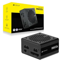Fuente Corsair RM650E CP-9020302-NA ATX 650W 80 Plus Gold Full Modular - Negro