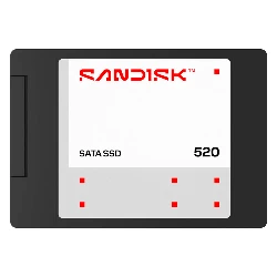 HD SSD 2.5 1TB SANDISK 520 SATA 560/520 SDSS51100TAB-000GO