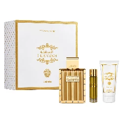 The Kingdom Gift Set Eau de Parfum Kit de perfume para hombre Lattafa 100 ml Gel de ducha de perfume de viaje 100 ml