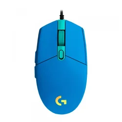 Ratón USB para juegos Logitech G203 Lightsync 910-005795/5792 RGB 8000 PPP - Azul