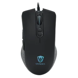 Ratón Gamer Satellite A-563 3600 DPI USB RGB - Negro