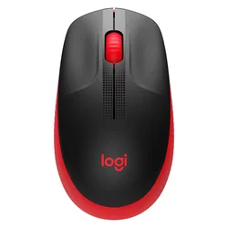 Mouse Logitech M190 910-005904 1000 DPI Inalámbrico - Rojo