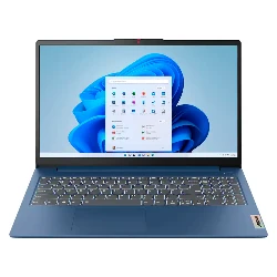 Portátil Lenovo IdeaPad Slim 3 AMD Ryzen 5-40 8GB RAM 256GB SSD 15.6" Full HD Windows 11 Inglés Azul - 82XQ012GUS