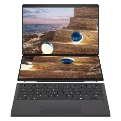 Notebook ASUS Zenbook DUO Intel Core Ultra 9-386H 32GB RAM 1TB SSD Pantalla 14" 3K OLED Windows 11 Inglés Gris - UX8407AA-DS99T