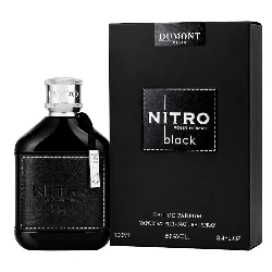 Perfume Dumont Nitro Black Eau de Parfum para hombre 100 ml
