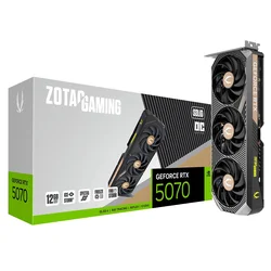 Tarjeta de vídeo Zotac Solid OC NVIDIA GeForce RTX 5070 12 GB GDDR7 - ZT-B50700J-10P