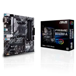 Placa Madre Asus Prime B550-A Socket AM4 Chipset AMD B550 DDR4 Micro ATX