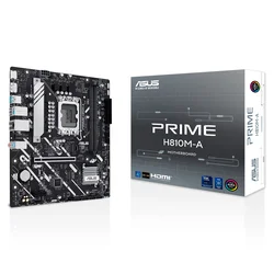 Placa Madre Asus Prime H810M-A DDR5 Socket LGA 1851 Chipset Intel H810 Micro ATX