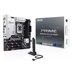 Placa Madre Asus Prime Z890M-Plus WiFi DDR5 Socket LGA 1851 Chipset Intel Z890 Micro ATX