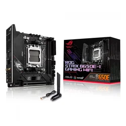 Placa Madre Asus Rog Strix B650E-I Gaming Wi-Fi DDR5 Socket AM5 Cipset AMD B650 Mini ATX