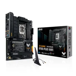 Placa Madre Asus Tuf Gaming B760-Plus Wi-Fi Socket LGA 1700 Chipset B760 Intel DDR5 ATX