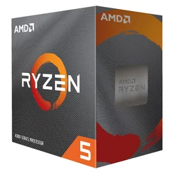 Procesador AMD Ryzen 5 4500 Socket AM4 6 Core 12 Hilos 3.6GHz y 4.1GHz Turbo Cache 11MB