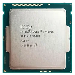 Procesador Intel Core i5-4690K Pull OEM Socket 1150 4 núcleos 4 hilos caché 6 MB