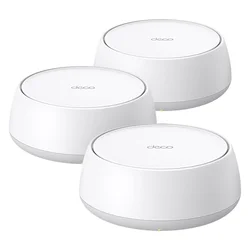Enrutador TP-Link Deco BE22 WiFi de doble banda BE3600 5 GHz 2882 Mbps - Blanco (paquete de 3)