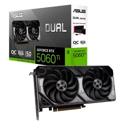 Placa de Video Asus Dual OC NVIDIA GeForce RTX 5060 Ti 16GB GDDR7 - DUAL-RTX5060TI-O16G