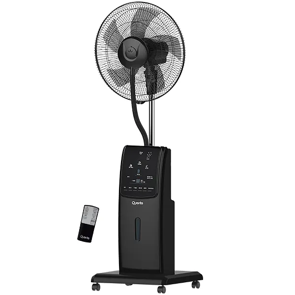 Ventilador repelente con humidificador Quanta QTVUAM1 220V ~ 50Hz - Negro
