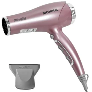 Secador de pelo Mondial Golden Rose SC-32 2.000 vatios 220 V ~ 50 60 Hz- Oro rosa