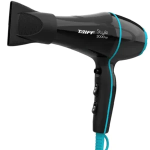 Secador de pelo estilo Taiff 2000 vatios 220 - 230 V ~ 50 60 Hz - Negro Azul