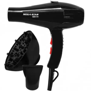 Secador de pelo MegaStar SC2820 8.000 vatios 220 V ~ 50 60 Hz - Negro