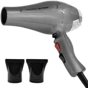 Secador de pelo Prosper Pop Extreme P-7900 8000 vatios 220 - 240 V ~ 50 60 Hz - Gris plata