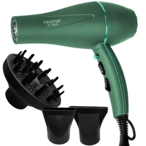 Secador de pelo Prosper P-7600 7.000 vatios 220 - 240 V ~ 50 60 Hz - Verde