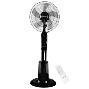 Ventilador y humidificador Megastar FAN22 5 palas 75 vatios 220 V ~ 50 60 Hz - Negro