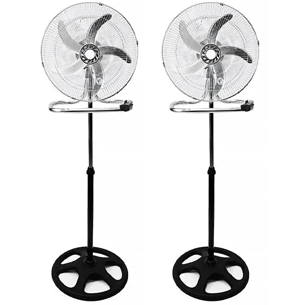 Ventilador HYE HY-FSR45ABW-T 18" 5 cuchillas 75 vatios 127 V ~ 60 Hz - 2 unidades