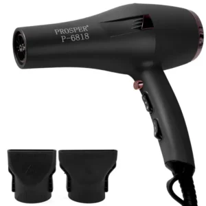 Secador de pelo Prosper P-6818 Bivolt de 7.200 vatios - Negro