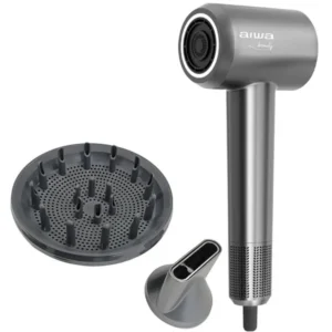 Secador de pelo Aiwa AW-WH23 1.600 vatios 220 - 240 V ~ 50Hz - Gris