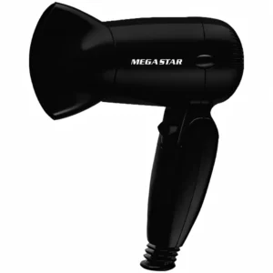 Secador de pelo bivolt MegaStar SC302 1000 vatios - Negro