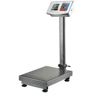 Báscula digital comercial MegaStar BC150 para hasta 150 kg Bivolt - Gris
