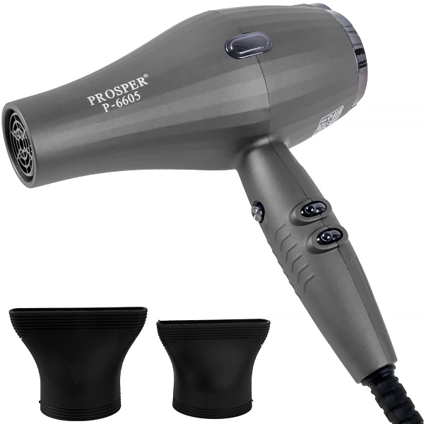 Secador de pelo Prosper P-6605 8.000 vatios 110 V - 120 V~ 50 60 Hz - Gris