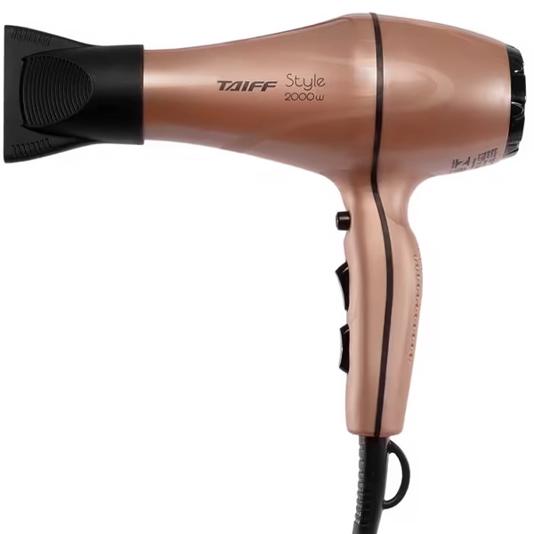Secador de pelo Taiff Style SECU20 2.000 vatios 220 - 230 V ~ 50 60 Hz - Rosa cobre